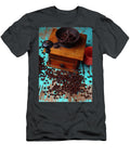 Coffee Grinder on Old Blue Table Garry Gay T-Shirt