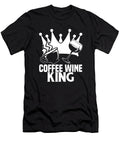 Coffee King Roaster Barista Roasting Cafe Coffee Wine Crazy Squirrel T-Shirt