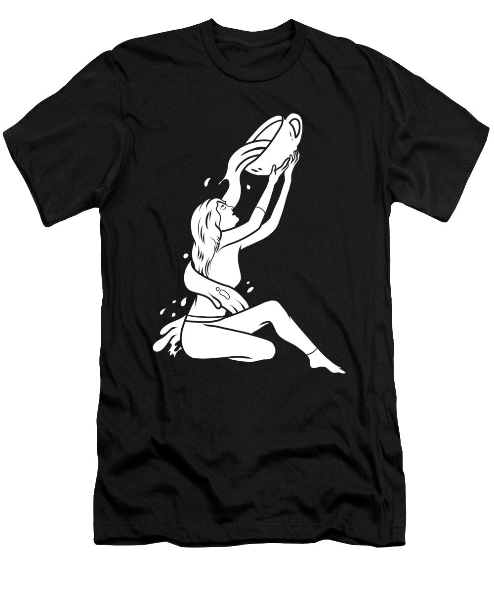 Coffee Lady Roasting Barista Roaster Cafe Coffee Crazy Squirrel T-Shirt