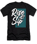 Coffee Lover Gift Rise and Sip Coffee Addict Kanig Designs T-Shirt