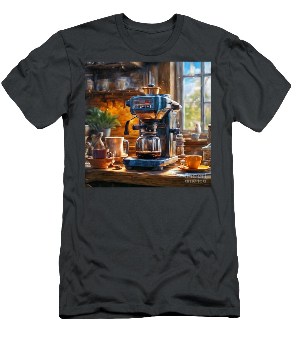 Coffee Maker Ian Mitchell T-Shirt