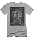 Coffee Mill Patent Coffee Shop Art Chalkboard Patent Press T-Shirt