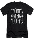 Coffee Mom Cafe Roaster Barista Roasting Mommy Needs Coffee Crazy Squirrel T-Shirt