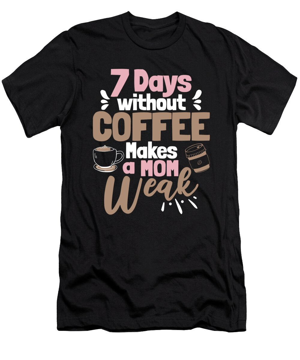Coffee Mother Cafe Roasting Barista Roaster Coffee Mom Crazy Squirrel T-Shirt