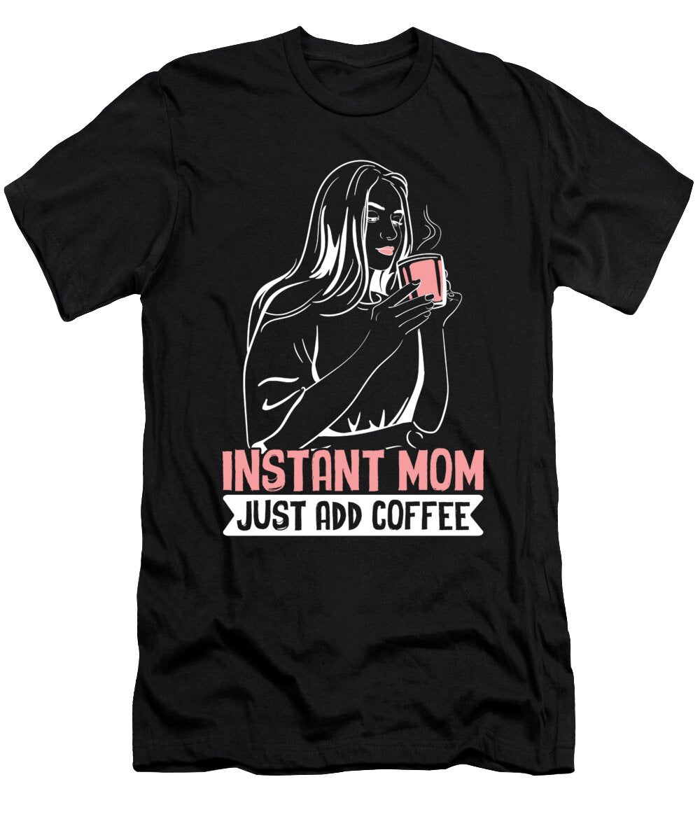 Coffee Mother Roaster Cafe Roasting Barista Coffee Mom Crazy Squirrel T-Shirt