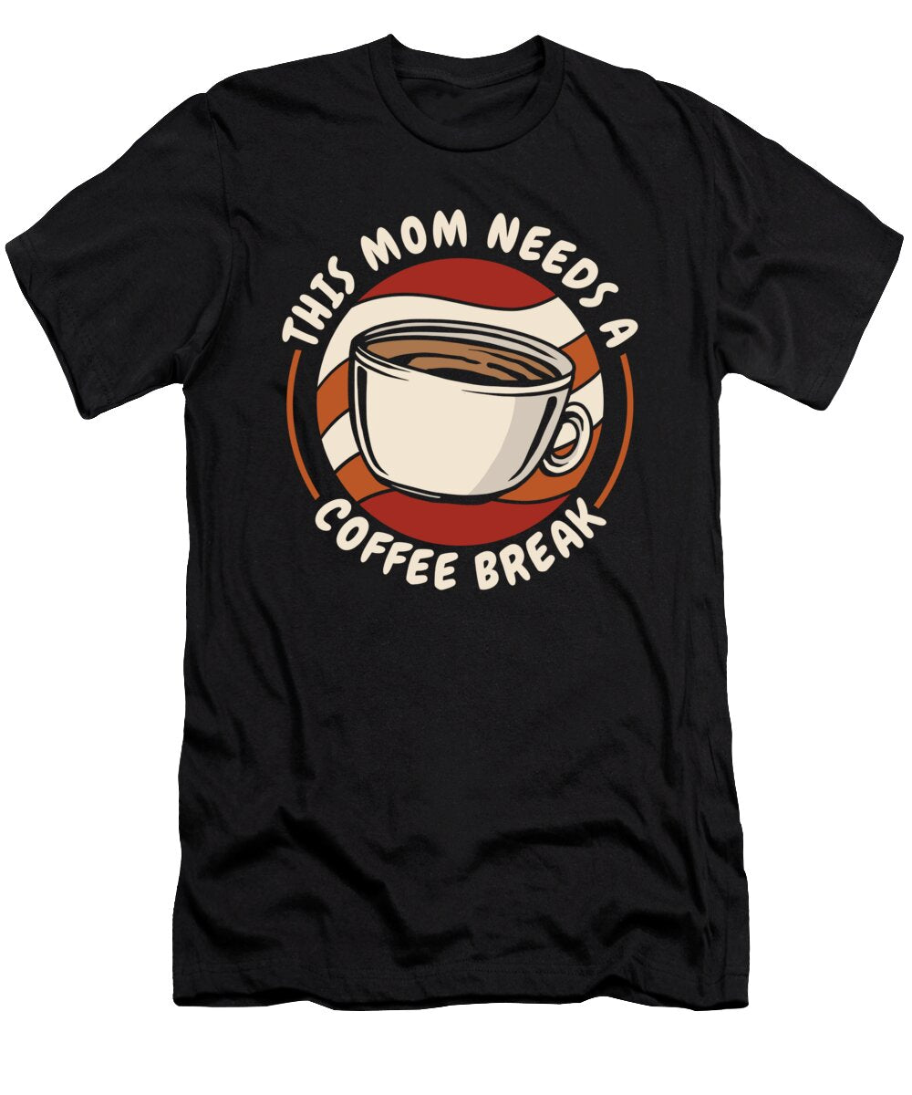 Coffee Mother Roasting Cafe Roaster Barista Coffee Mom Crazy Squirrel T-Shirt