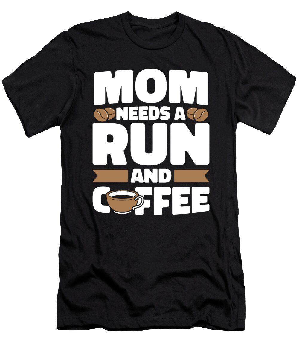 Coffee Mothers Day Barista Roaster Roasting Cafe Coffee Mom Crazy Squirrel T-Shirt