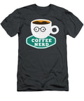 Coffee Nerd Barista for Men Women Cafe Worker Roaster Lover Crazy Squirrel T-Shirt