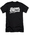 Coffee Owl Crazy Squirrel T-Shirt