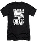Coffee Patriot Barista Roaster Cafe Coffee 4th of July Crazy Squirrel T-Shirt