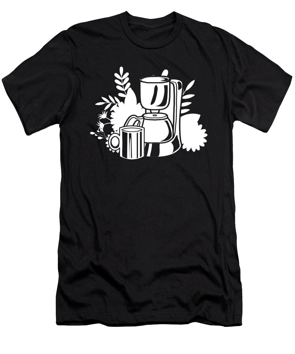 Coffee Percolator Roasting Cafe Roaster Barista Coffee Crazy Squirrel T-Shirt