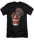 Coffee Platypus Roasting Roaster Cafe Barista Coffee Crazy Squirrel T-Shirt