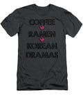 Coffee Ramen Korean Dramas 68 Vintage Men S for Women Classic Retro Graphic Hunter Miller T-Shirt