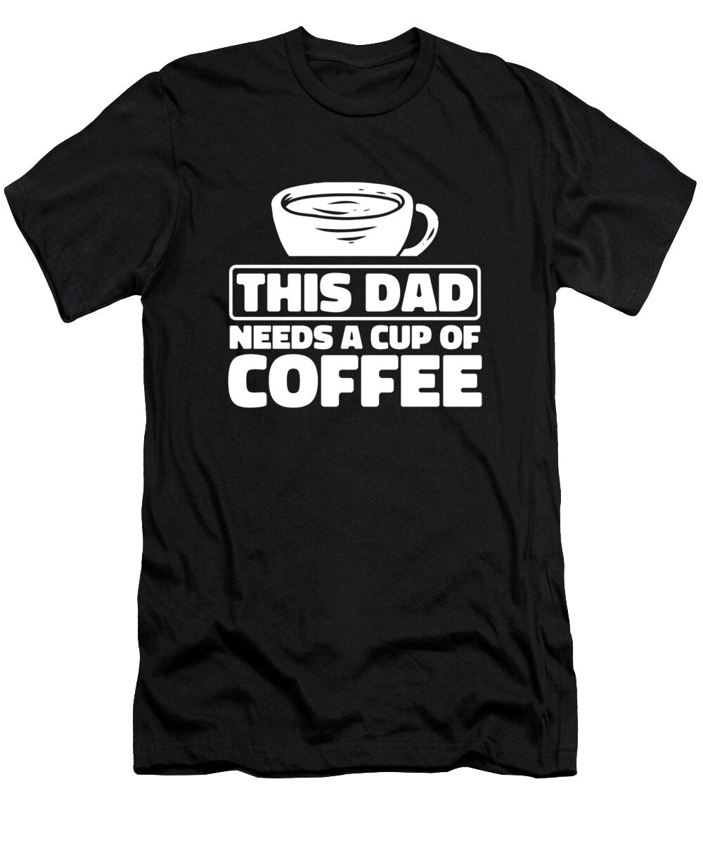 Coffee Roaster Cafe Barista Roasting Coffee Dad Crazy Squirrel T-Shirt