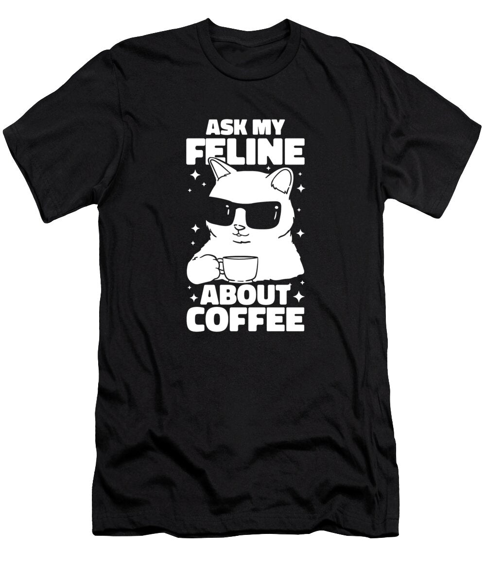 Coffee Roaster Cafe Roasting Barista Coffee Cat Crazy Squirrel T-Shirt
