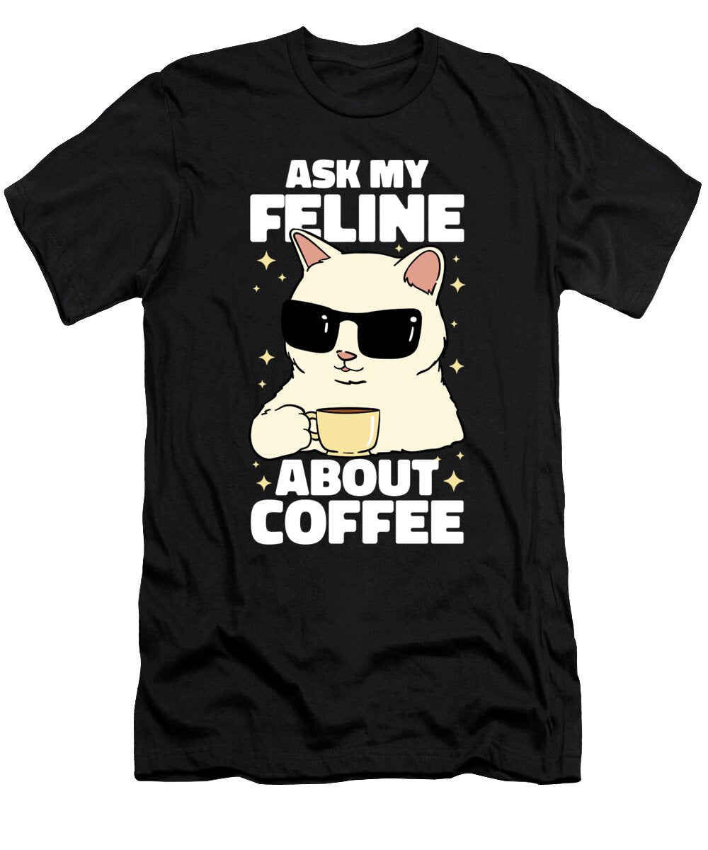 Coffee Roaster Roasting Barista Cafe Coffee Cat Crazy Squirrel T-Shirt