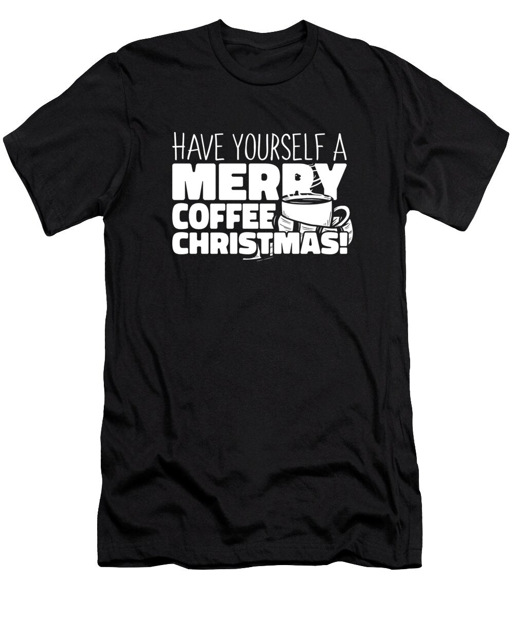 Coffee Roaster Roasting Barista Cafe Coffee Christmas Crazy Squirrel T-Shirt