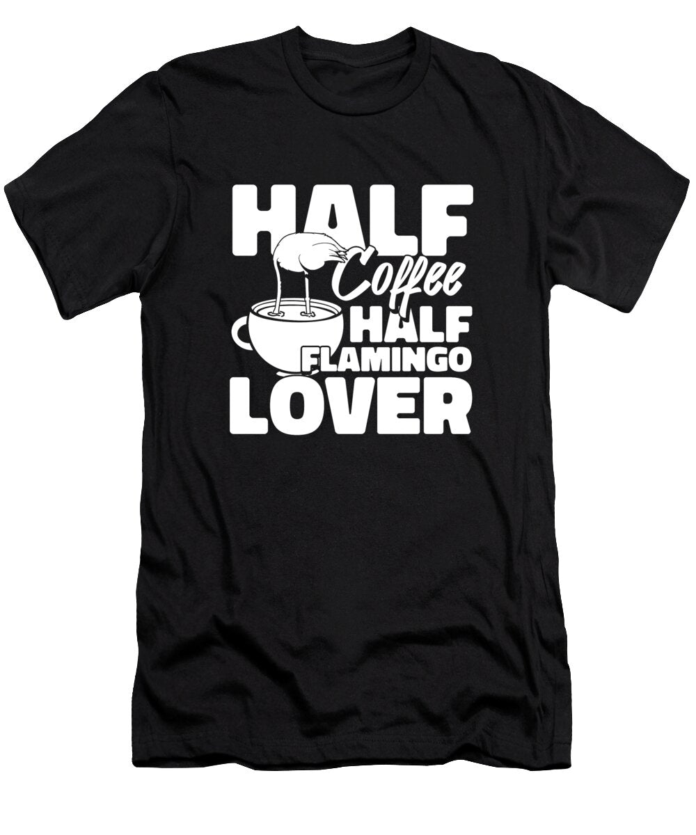 Coffee Roaster Roasting Barista Cafe Coffee Flamingo Crazy Squirrel T-Shirt
