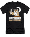 Coffee Roasting Barista Cafe Roaster Coffee Owl Crazy Squirrel T-Shirt