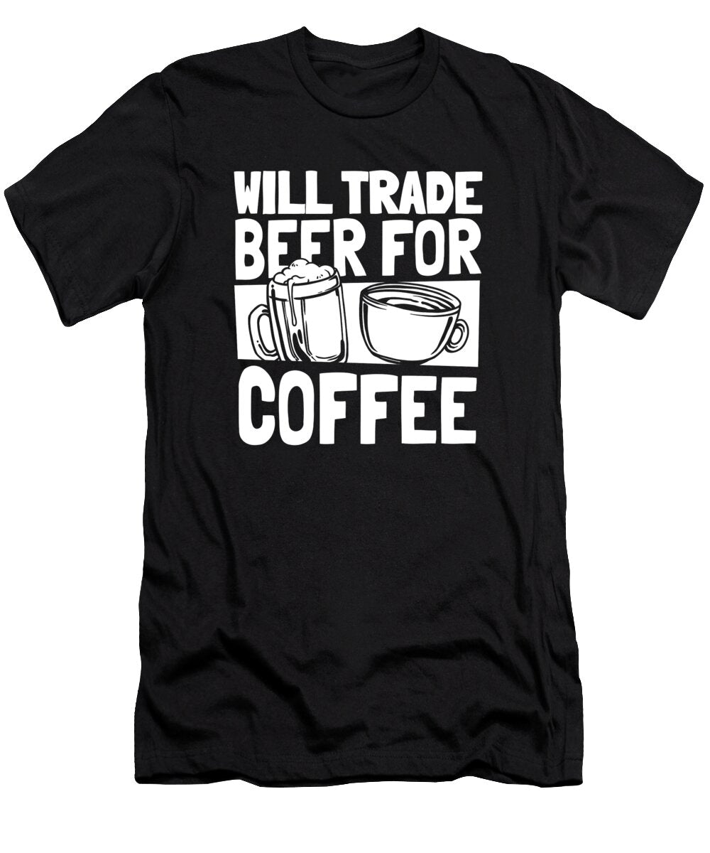 Coffee Roasting Cafe Barista Roaster Coffee Dad Crazy Squirrel T-Shirt