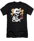 Coffee Skeleton Barista Cafe Roasting Coffee Halloween Crazy Squirrel T-Shirt