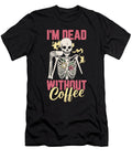 Coffee Skeleton Barista Roasting Cafe Coffee Halloween Crazy Squirrel T-Shirt