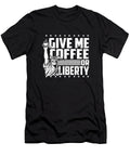 Coffee USA Cafe Roasting Roaster Barista Coffee 4th of July Crazy Squirrel T-Shirt