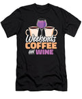 Coffee Weekend Barista Roasting Cafe Roaster Coffee Wine Crazy Squirrel T-Shirt