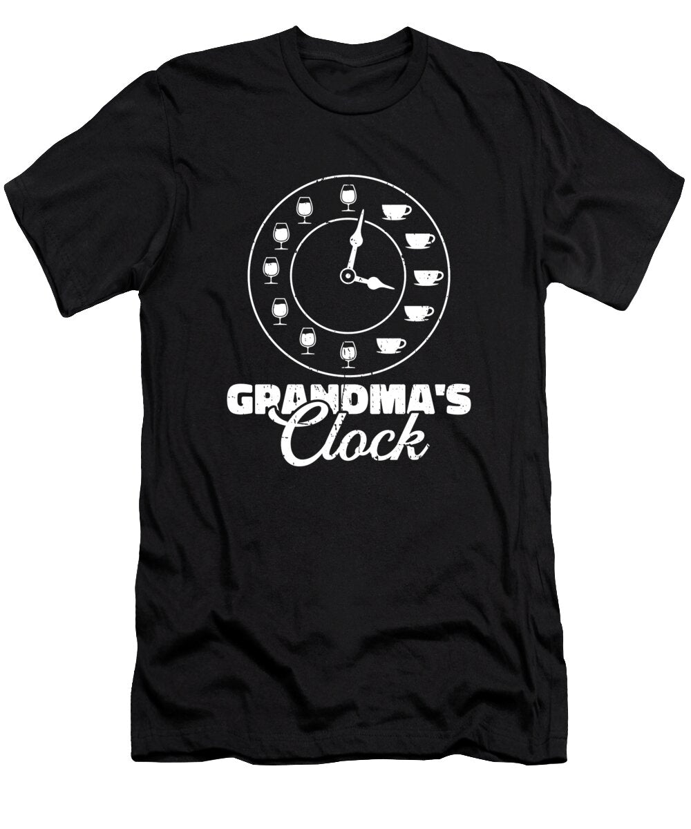 Coffee Wine Roaster Cafe Barista Roasting Grandmas Lock Crazy Squirrel T-Shirt