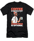 Coffee Xmas Barista Roaster Roasting Cafe Coffee Christmas Crazy Squirrel T-Shirt
