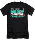 Coffee Xmas Roasting Cafe Barista Roaster Coffee Christmas Crazy Squirrel T-Shirt