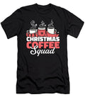 Coffee Xmas Roasting Cafe Roaster Barista Coffee Christmas Crazy Squirrel T-Shirt