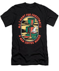 Coffee Xmas Roasting Roaster Barista Cafe Coffee Christmas Crazy Squirrel T-Shirt