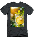 Cold Lemonade Glass with Lemon Slices and Mint Leaves Michal Bednarek T-Shirt