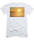 Cold Smoke and Waves Icy Subzero Sunrise Overwater Georgia Mizuleva T-Shirt