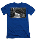 Cole Run Cascades Black and White Adam Jewell T-Shirt