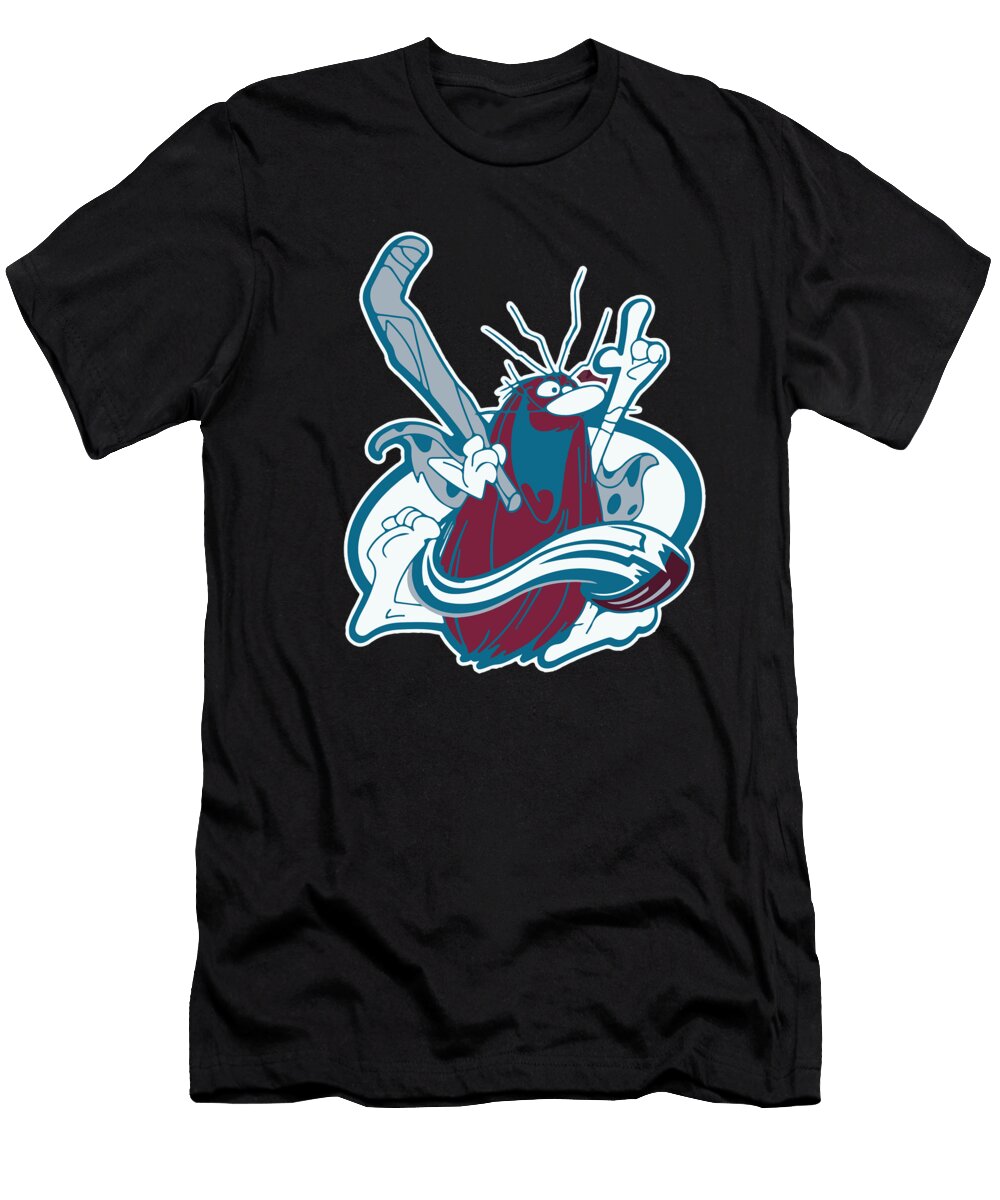 Colorado Avalanche Captain Caveman Huyen Vu T-Shirt