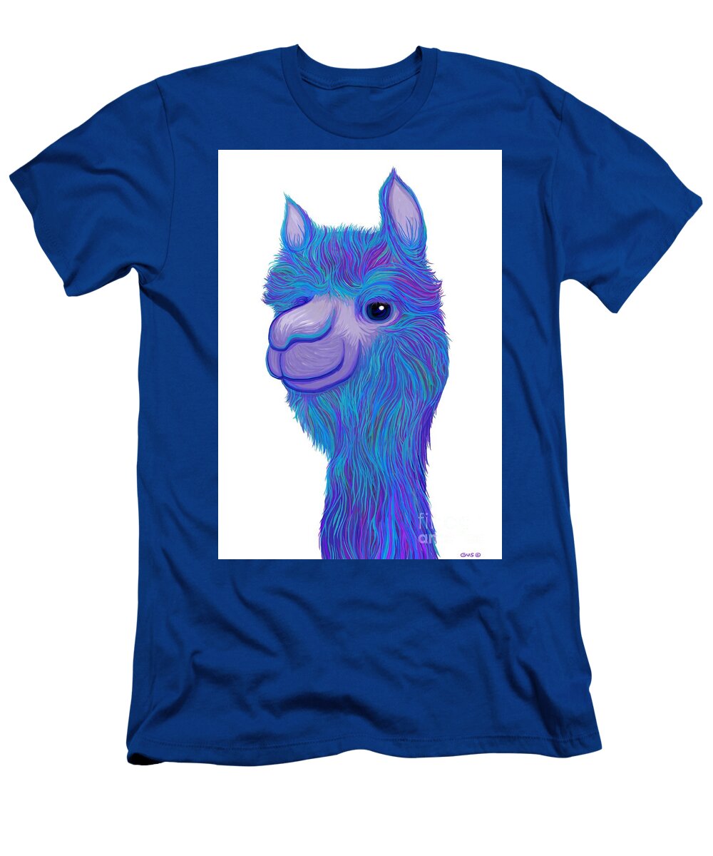 Colorful Alpaca Nick Gustafson T-Shirt