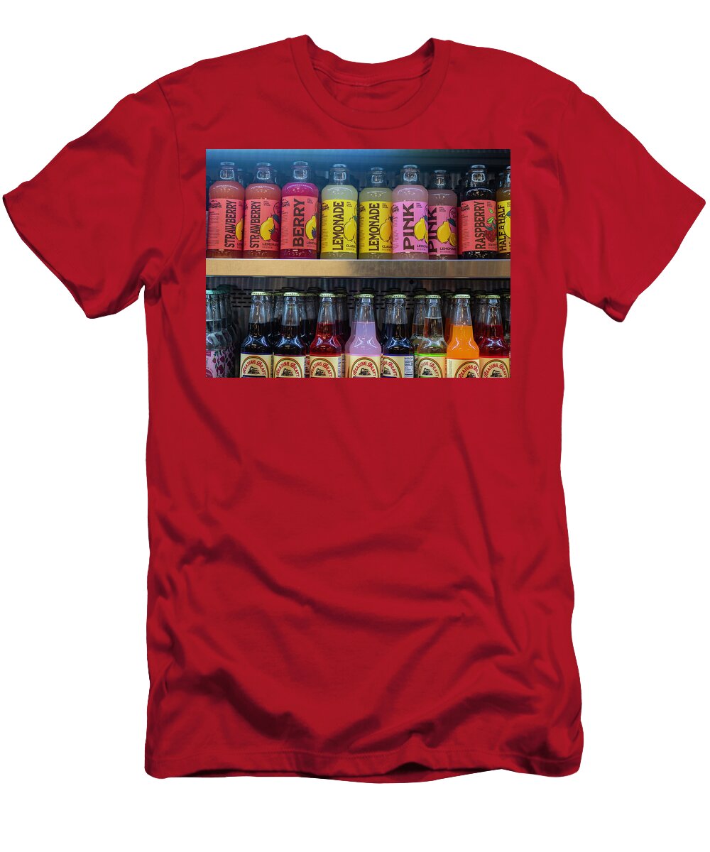 Colorful Beverage Display Arc Artists Arc of Lagrange T-Shirt