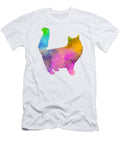 Colorful Cat Hailey E Herrera T-Shirt