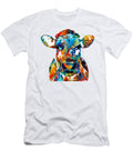 Colorful Cow Art Mootown By Sharon Cummings Sharon Cummings T-Shirt