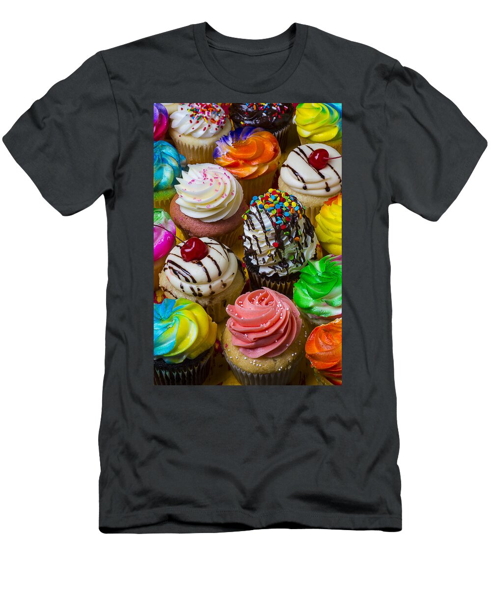Colorful Cupcakes Garry Gay T-Shirt