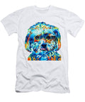Colorful Dog Art Lhasa Love By Sharon Cummings Sharon Cummings T-Shirt