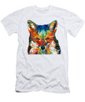 Colorful Fox Art Foxi By Sharon Cummings Sharon Cummings T-Shirt