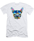 Colorful French Bulldog Dog Art By Sharon Cummings Sharon Cummings T-Shirt