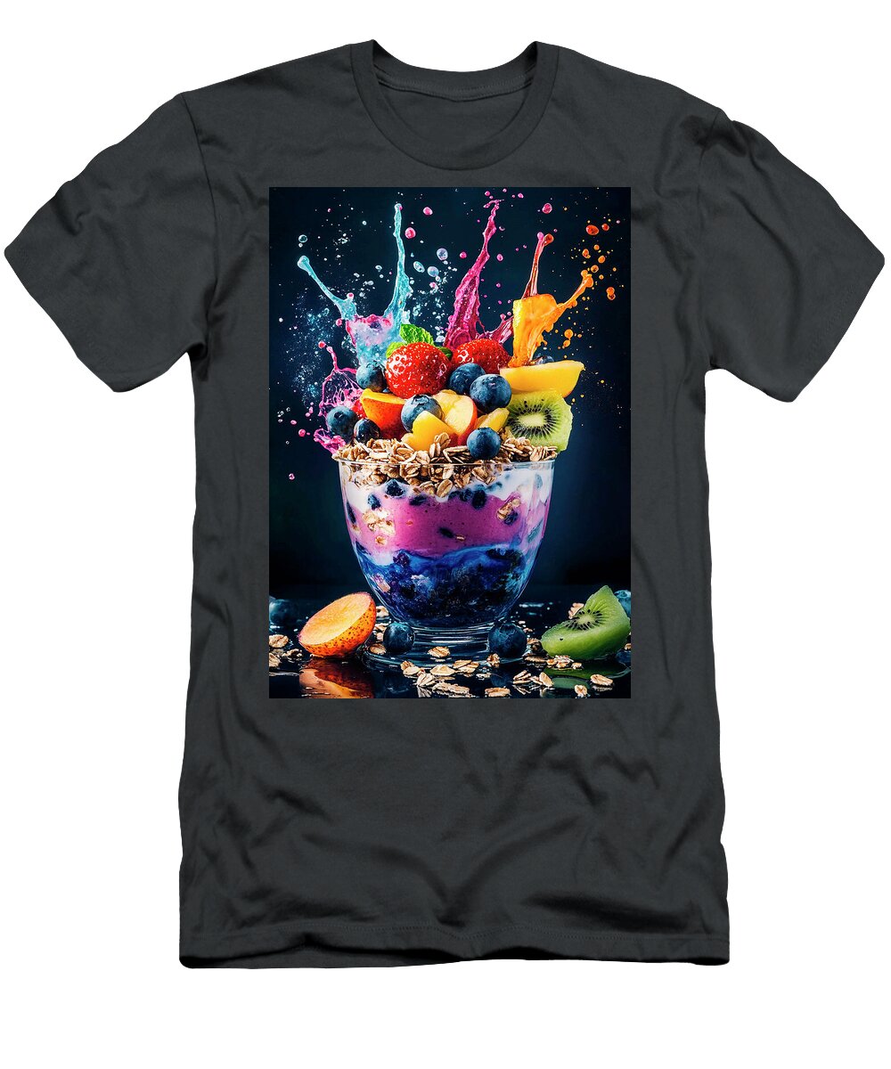 Colorful Fruit Yogurt Parfait Merssi Norely T-Shirt