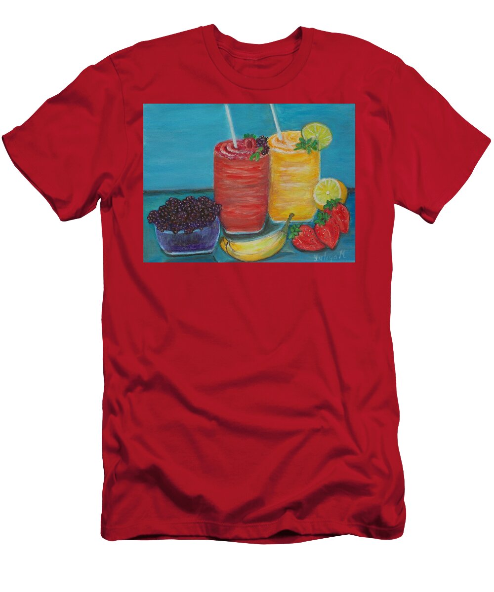 Colorful Healthy Deliciousness Yuliya Milinska T-Shirt