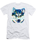 Colorful Husky Dog Art By Sharon Cummings Sharon Cummings T-Shirt
