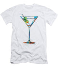 Colorful Martini Glass Art Cheers Sharon Cummings Sharon Cummings T-Shirt