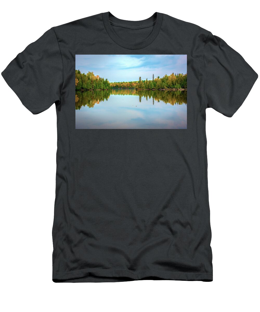 Colorful Ninemile Lake Martha Decker T-Shirt